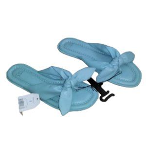 TIME AND TRU Sandals Color BLUE, Size (7)